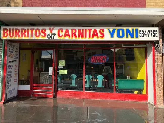 Carnitas & Burritos Yoni