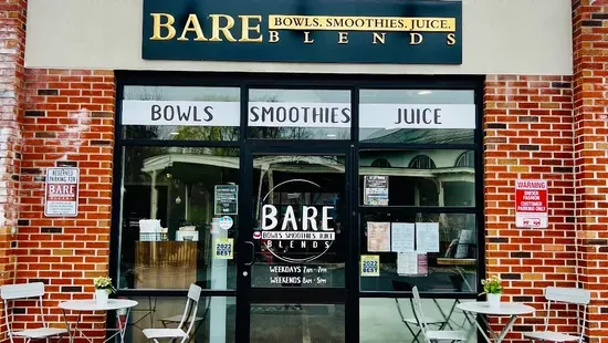 BARE Blends Saratoga