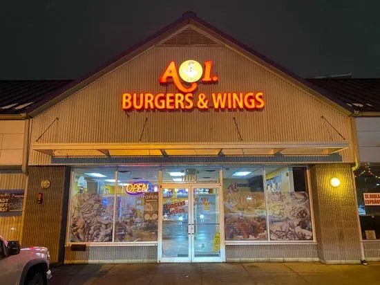 A1. Burgers & Wings