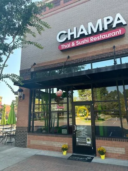 Champa Thai & Sushi | Japanese restaurant, Thai food, Thai restaurant Raleigh, NC