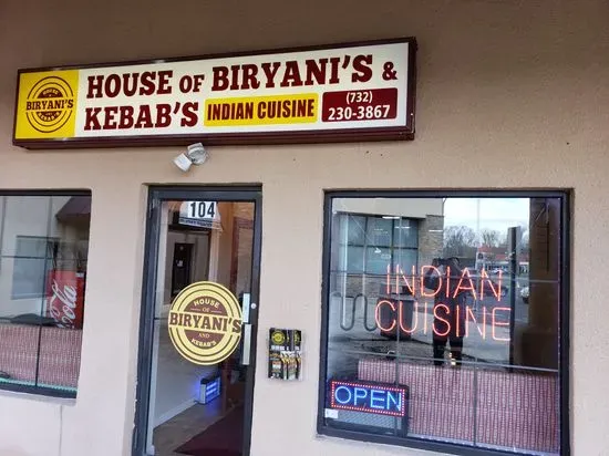 House of Biryanis and Kebabs Dayton, NJ