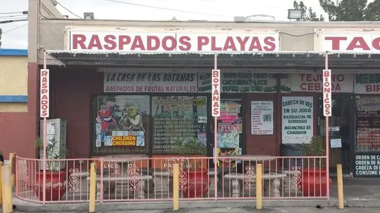 Raspados y Taqueria Playas