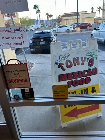 Tony's Mexican Grill