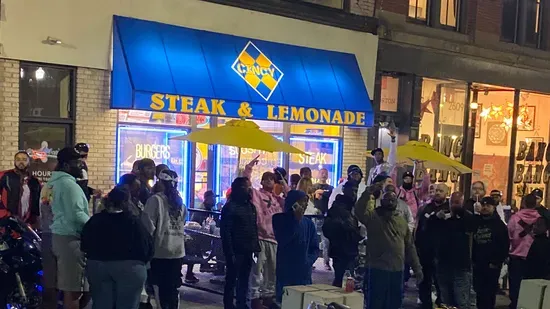 Cincy steak and lemonade