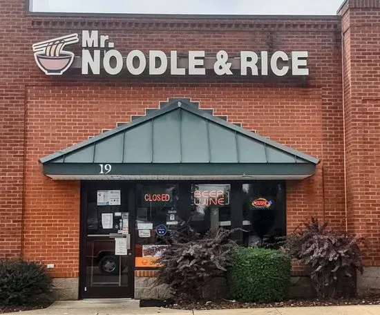 Mr Noodle & Rice