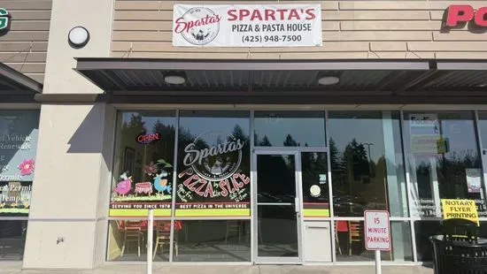 Sparta's Pizza & Pasta House - Mill Creek