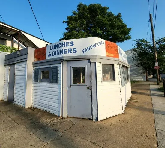 Blue & White Carry Out