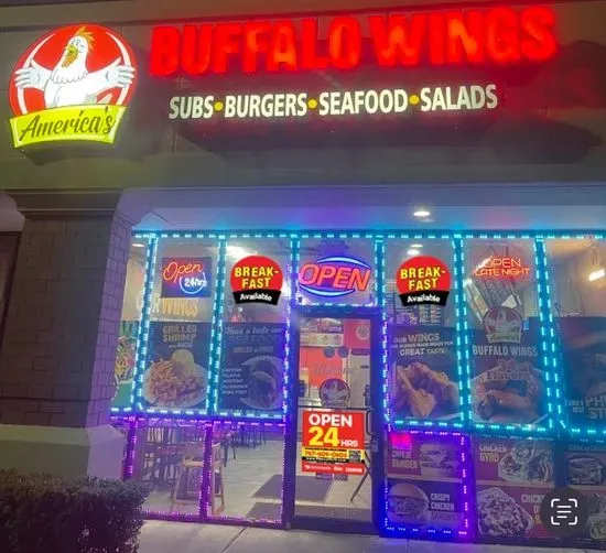 America's Buffalo Wings { Open 24/7 }