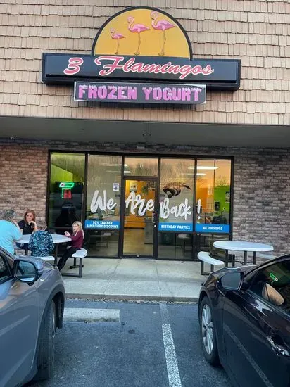 3 Flamingos Frozen Yogurt and Boba Tea(DINE IN OPEN)