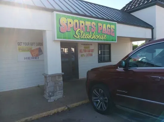 Sports Page Steakhouse