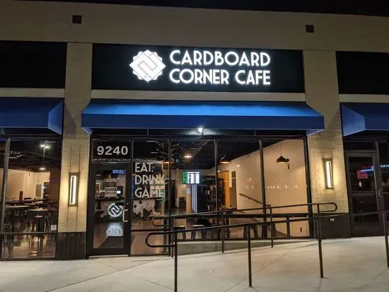 Cardboard Corner Cafe