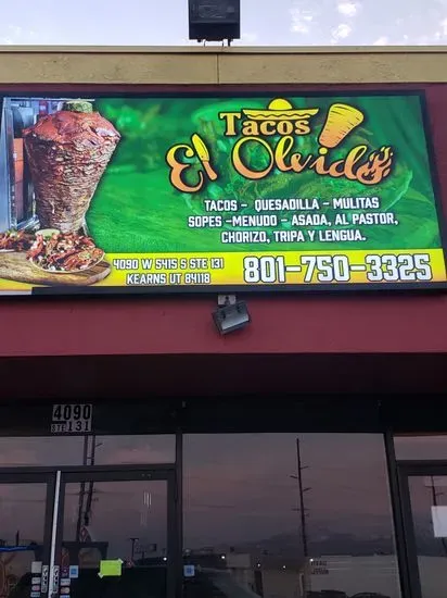 Tacos El Olvido