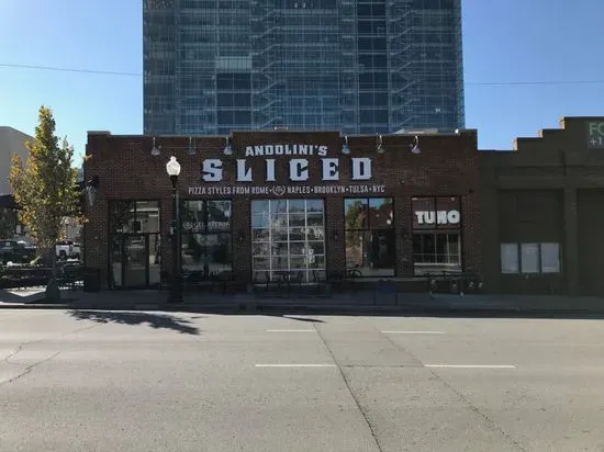 Andolini's Pizzeria Sliced Blue Dome