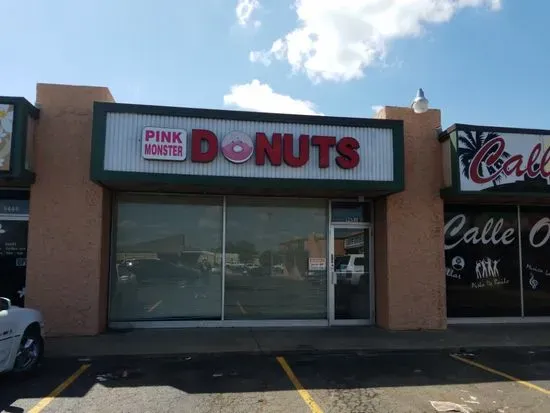 Pink Monster Donuts