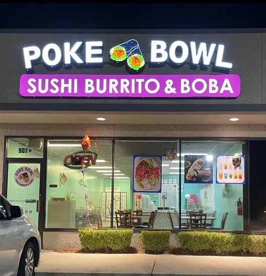 Poke Bowl Sushi Burrito & Boba