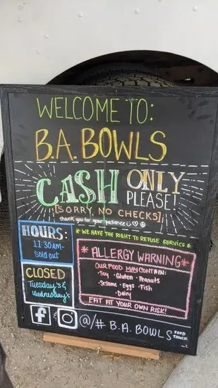 B. A. Bowls