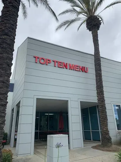 TOP TEN MENU