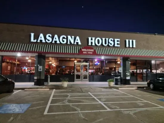 Lasagna House III- Westheimer