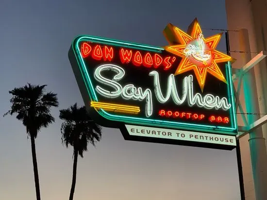 Don Woods' Say When