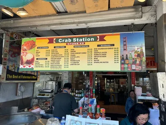 The Crab Station at Fisherman Wharf