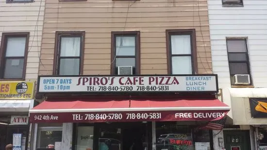 Spiro's cafe pizza