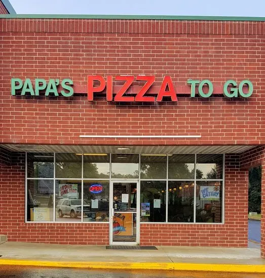 Papa's Pizza To Go