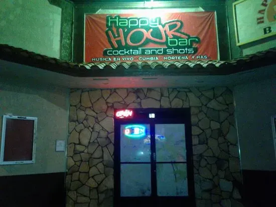 Happy hour bar