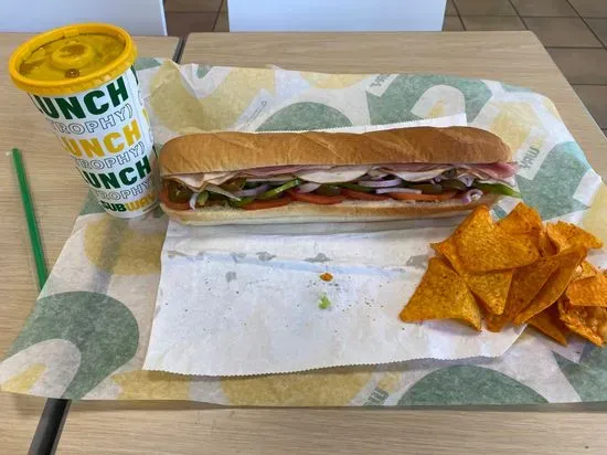 Subway Restaurant Inside Walmart