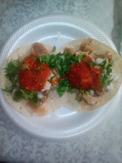 "Tacos" las chanclitas Mexican Food