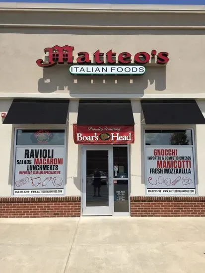 Matteo's Pasta Products