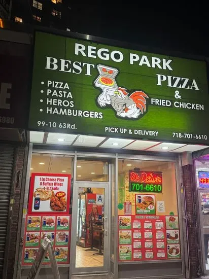 Regó park best pizza and Fried chicken