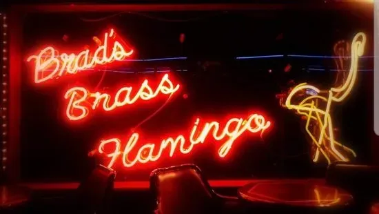 Brad's Brass Flamingo