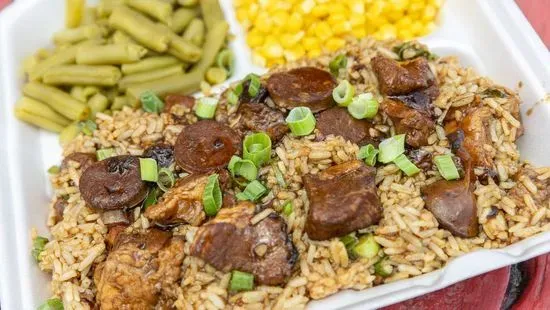 LeJeune’s boudin & cracklins