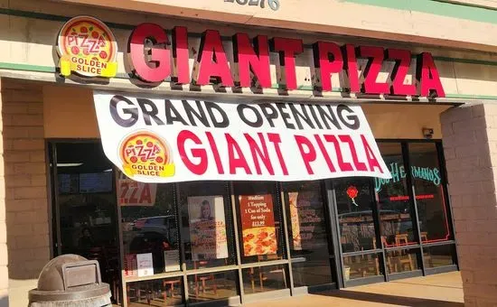 Golden Slice Giant Pizza