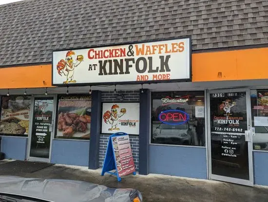 Chicken & Waffles at Kinfolk and More