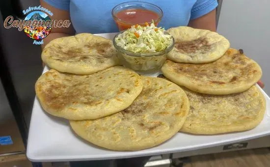 Cayaguanca Salvadorean Food