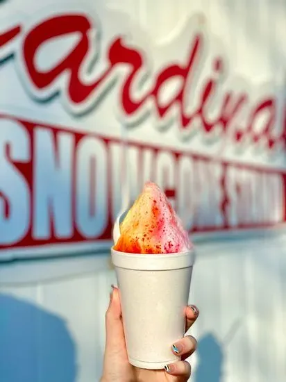 Cardinal Snow Cone Stand