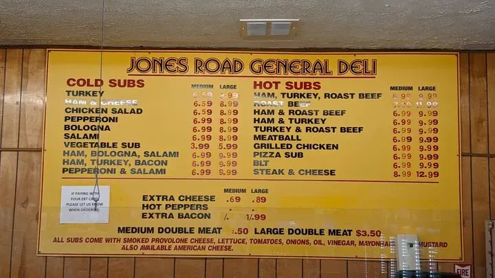 Jones Road General Store - Updated November 2025