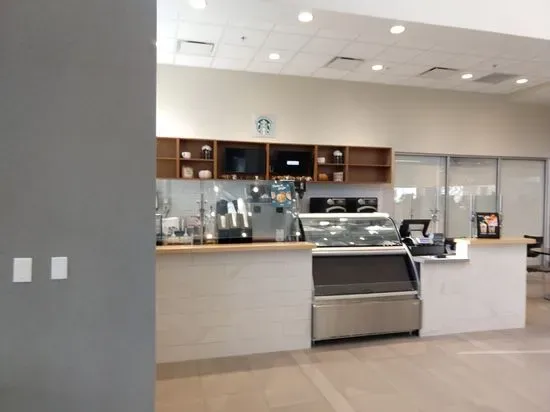 Starbucks kiosk in a hospital