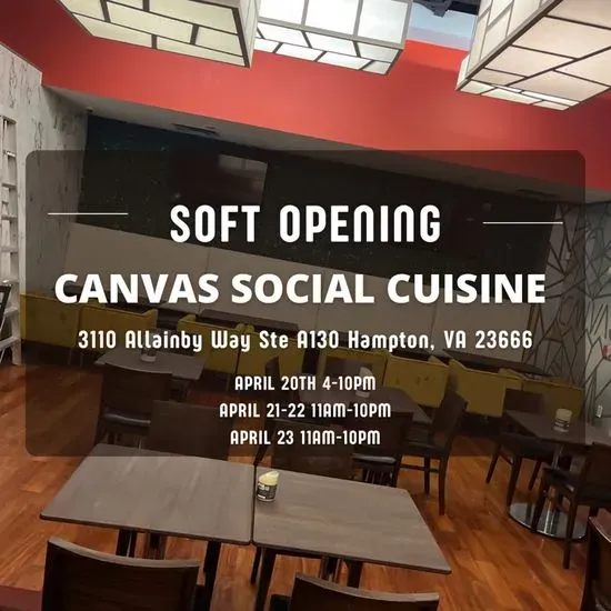 Canvas Social Cuisine