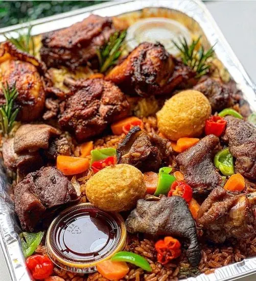 MAKAY AFRICAN KITCHEN CATERING . PRE ORDER IN 1/2 PAN, FULL PAN & BIG BOWLS ONLY