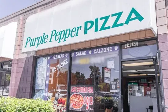 Purple Pepper Pizza