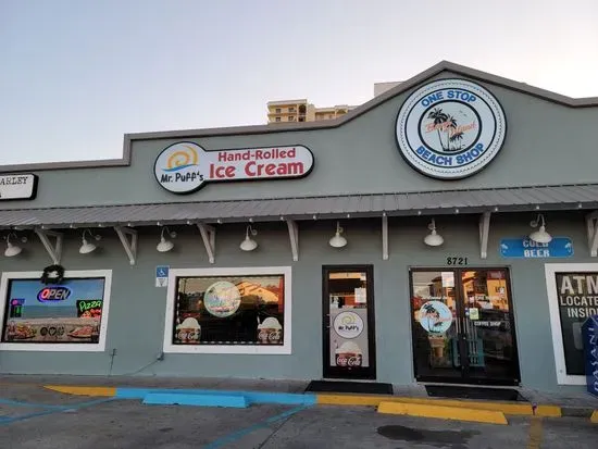 Mr. Puff's Hand-Rolled Ice Cream