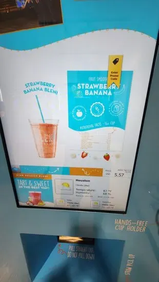 Bleni Blend Smoothie Kiosk