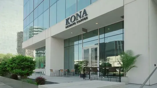 Kona Reserve Coffee at Greenway Plaza