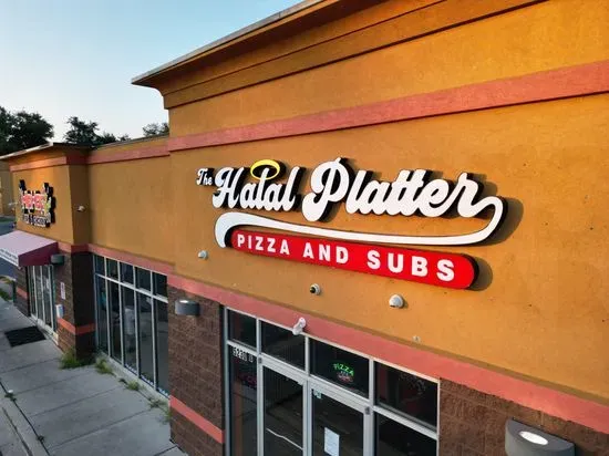 The Halal Platter Pizza And Sub