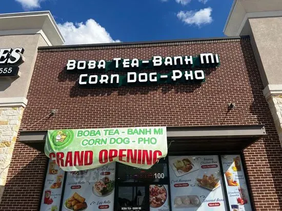 Boba Tea-Banh Mi Corn Dog Pho