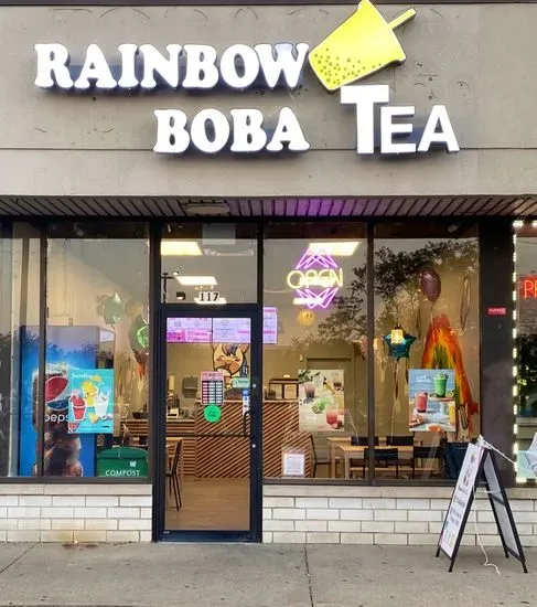 Rainbow Boba Tea