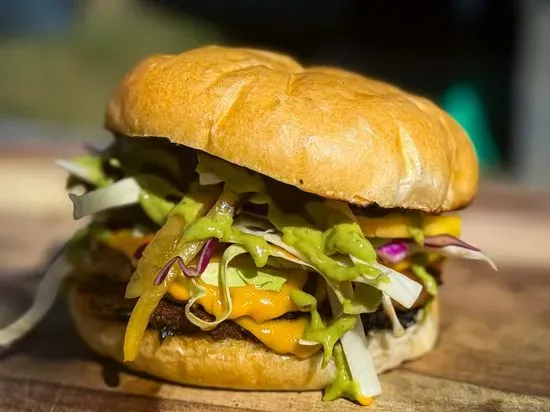 Golden Plant Vegan Burgers Food Truck