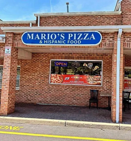 Mario’s pizza and Hispanic food